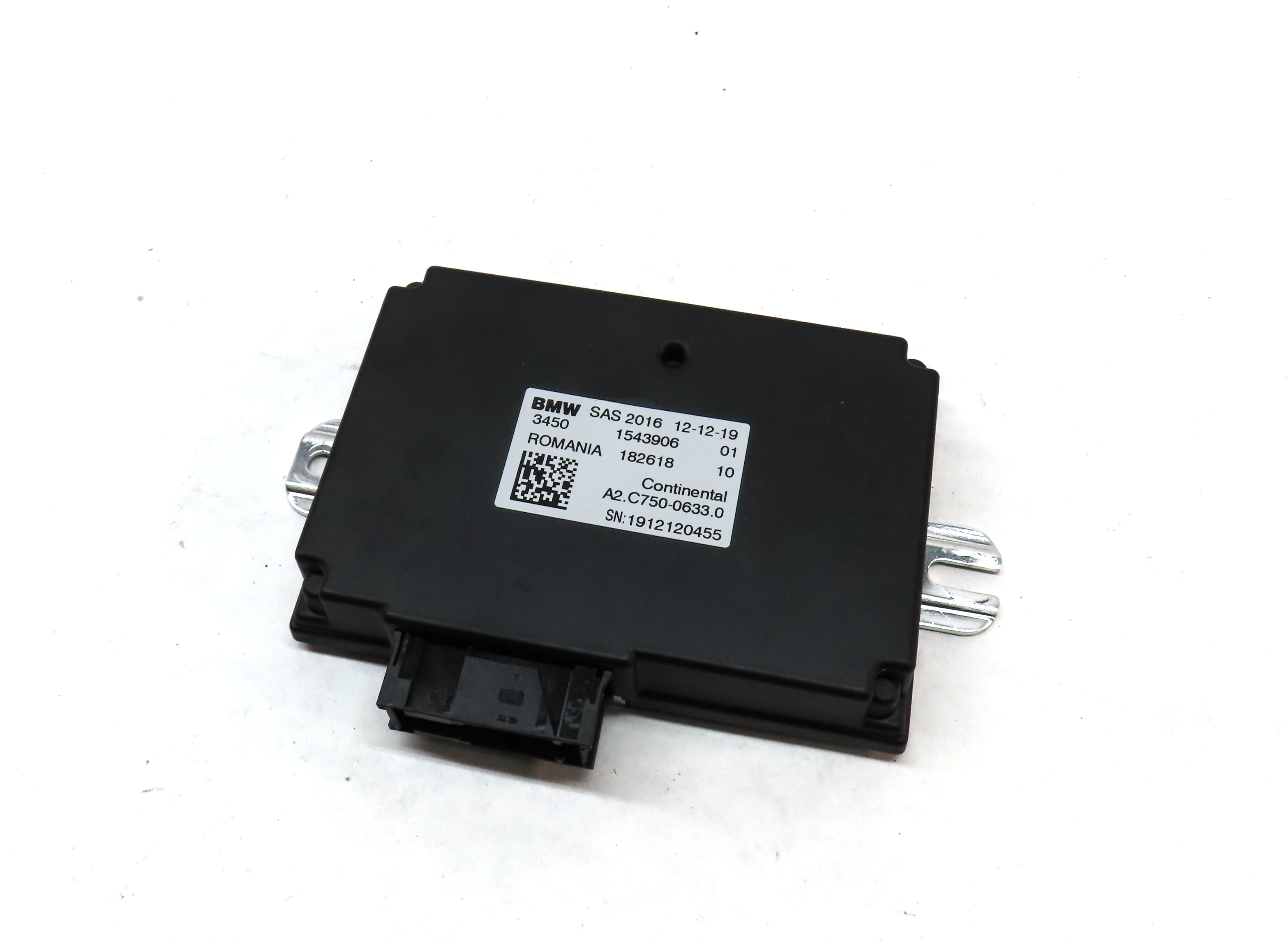 2020 BMW X3 (G01) STEERING ANGLE SENSOR CONTROL MODULE — exact item pictured